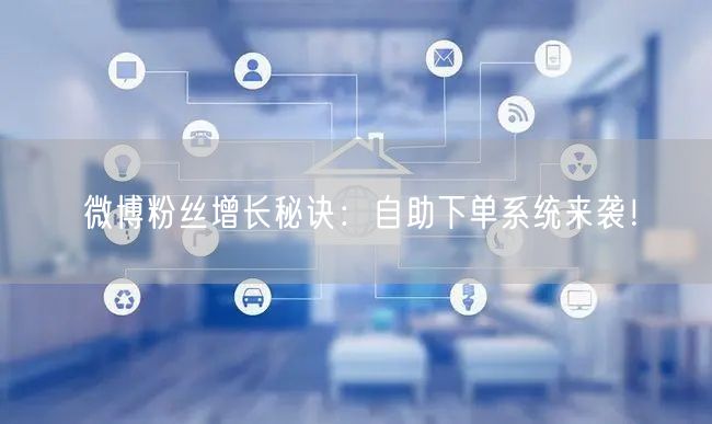 微博粉丝增长秘诀：自助下单系统来袭！