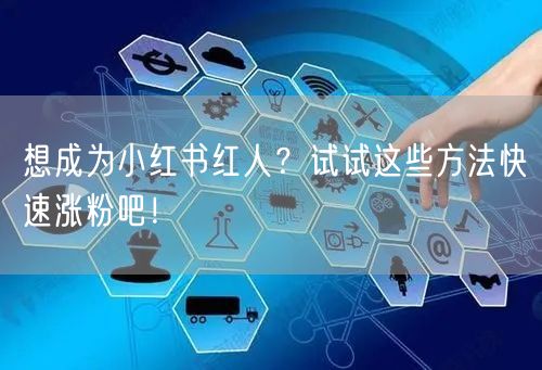 想成为小红书红人？试试这些方法快速涨粉吧！