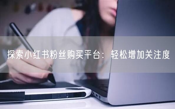 探索小红书粉丝购买平台：轻松增加关注度