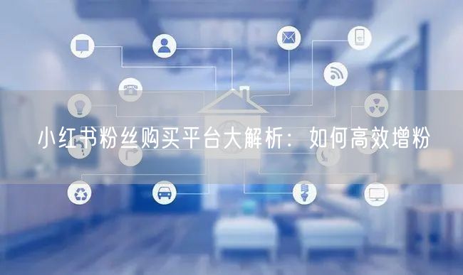 小红书粉丝购买平台大解析：如何高效增粉