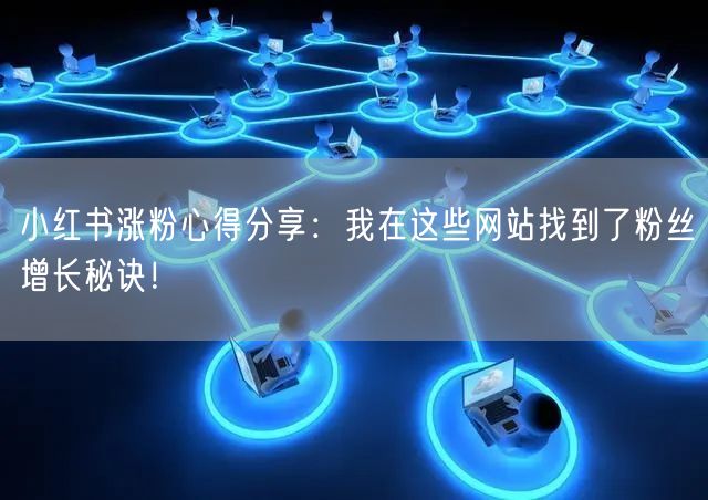 小红书涨粉心得分享：我在这些网站找到了粉丝增长秘诀！