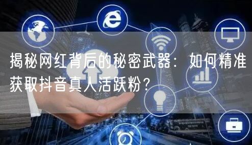 揭秘网红背后的秘密武器：如何精准获取抖音真人活跃粉？
