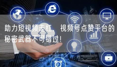 助力短视频走红，视频号点赞平台的秘密武器不可错过！